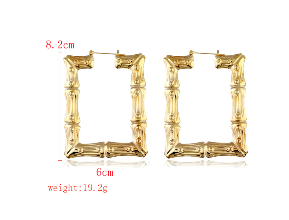 Alloy Earrings - Statement Geometric Women’s Earrings