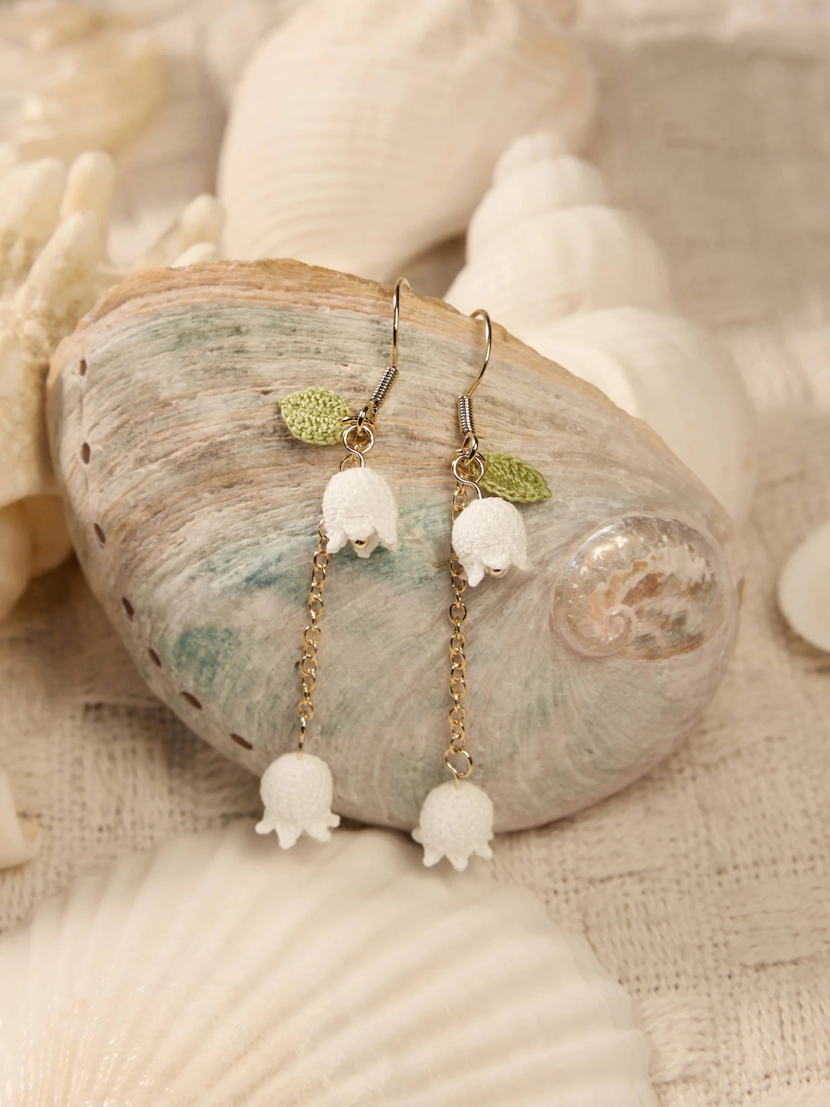 Lily Fairy Bell Micro Earrings