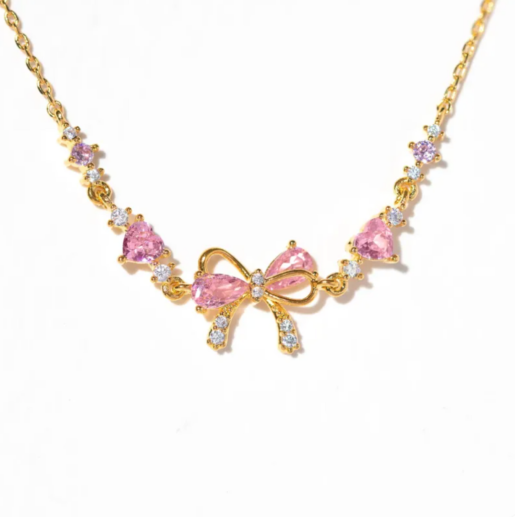 Y2K Heart Rhinestone Bracelet