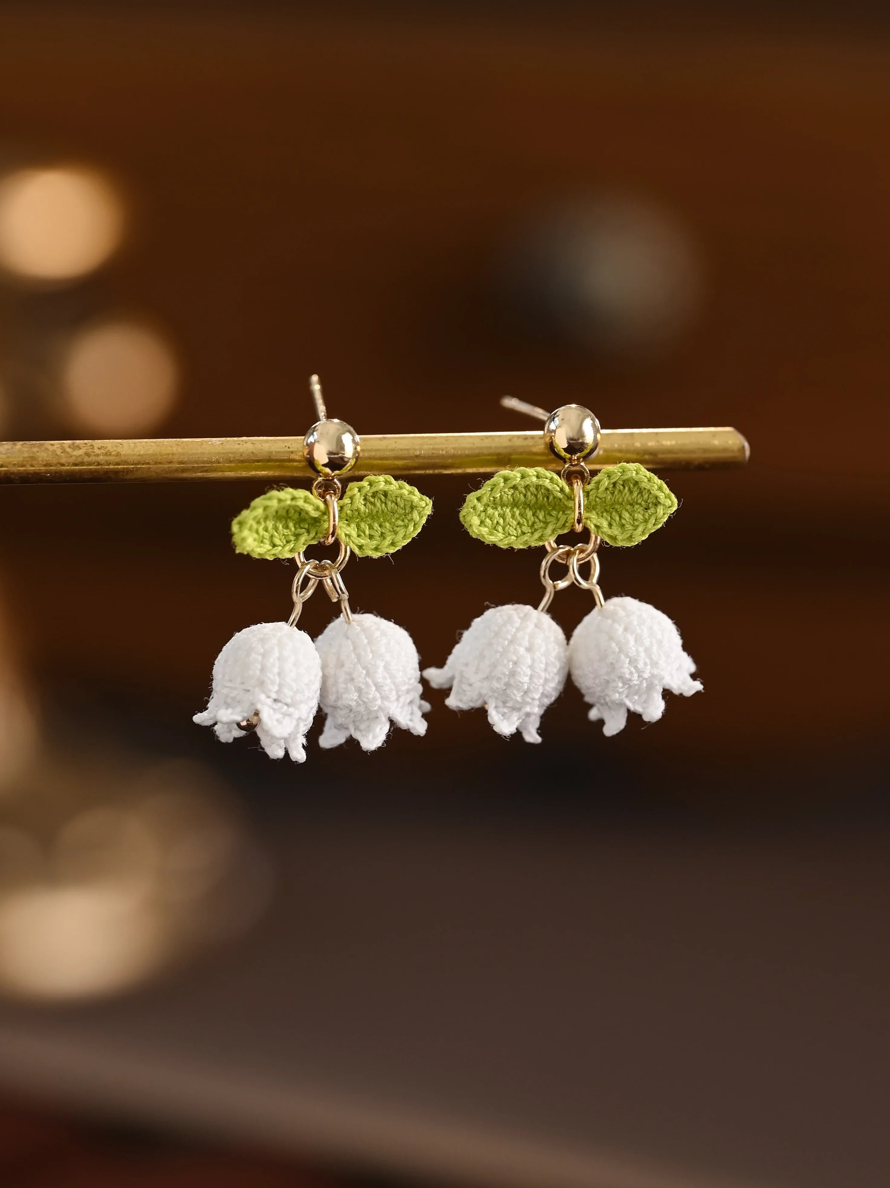 Lily Fairy Bell Micro Earrings