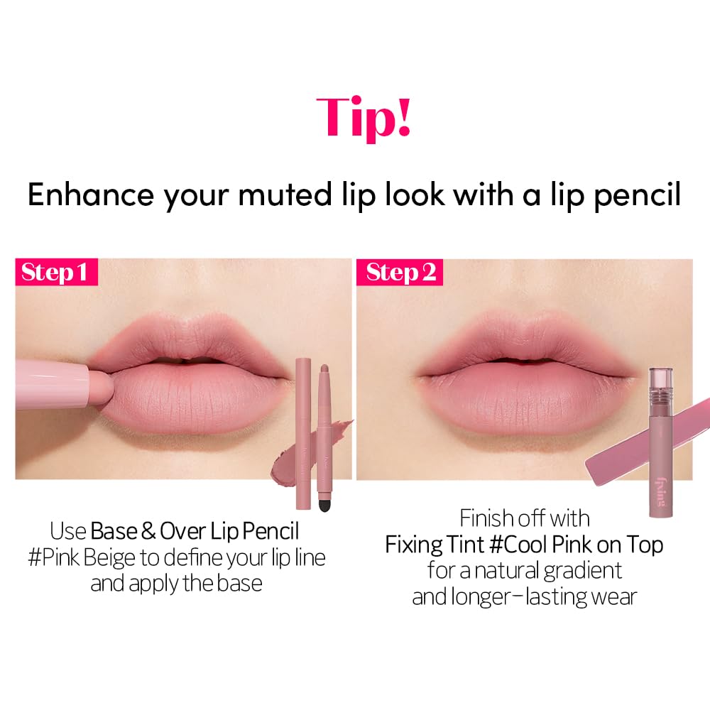 ETUDE Fixing Tint #19 Coral Breeze - Long-Lasting Waterproof Lip Stain (4g) | Korean Makeup, K-beauty