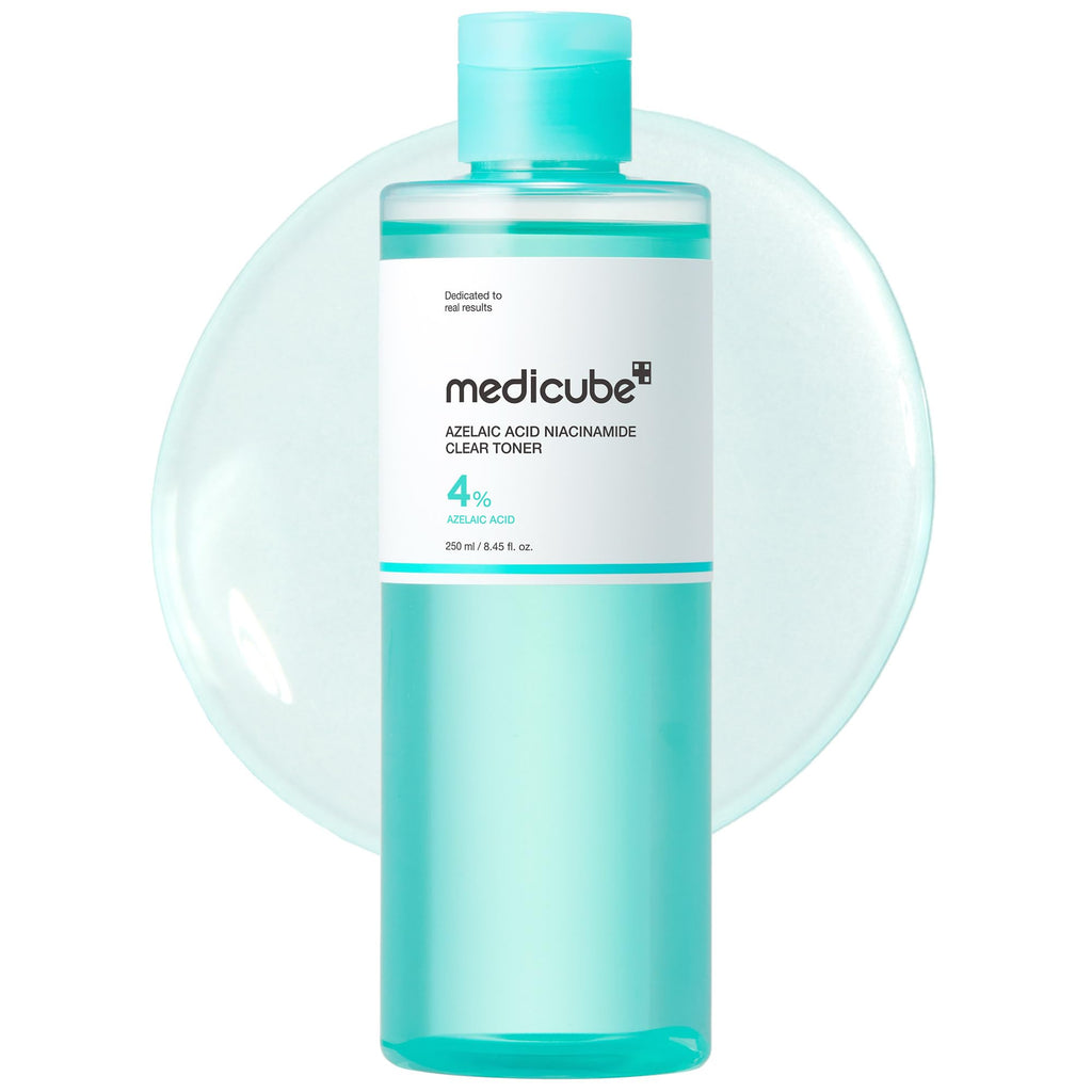 Medicube Azelaic Acid Niacinamide Toner – Calming & Clarifying, 4% Azelaic Acid + 2% Niacinamide, 8.45 fl oz