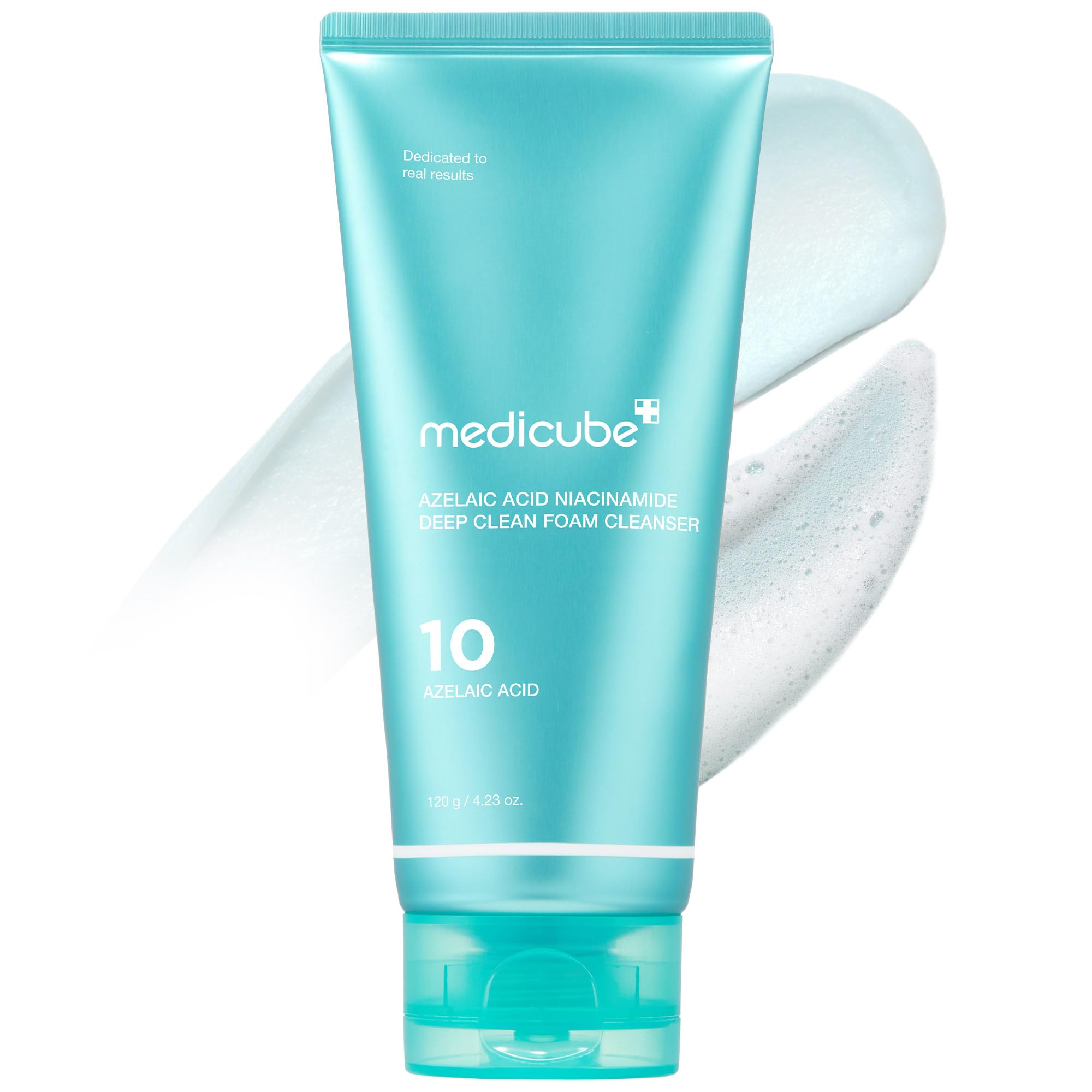 Medicube Azelaic Acid Whip Cleanser – Soothing Foaming Cleanser for Troubled Skin | Niacinamide & Glycerin | Korean Skincare 4.23 oz